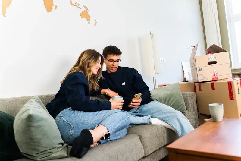 Sign up for new appartment